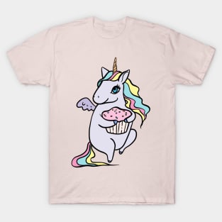 Like a Unicorn Loves Cake T-Shirt